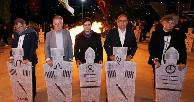 Çerkes soykırım ve sürgününün 160. yılı Beylikdüzü'nde anıldı