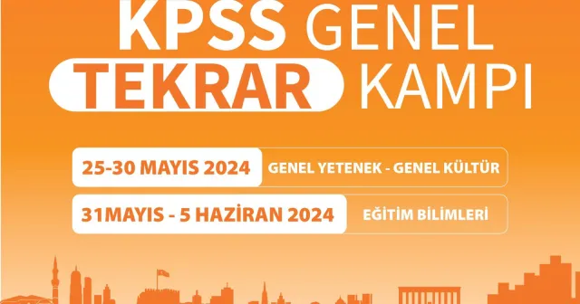 Ankara Büyükşehir Belediyesi'nden "KPSS Genel Tekrar" kampı