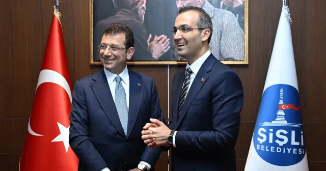 Ekrem İmamoğlu, Resul Emrah Şahan’a tebrik ziyareti yaptı