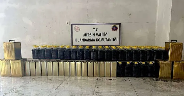 Mersin'de 6 bin 200 litre sahte zeytinyağı ele geçirildi
