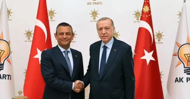 Recep Tayyip Erdoğan ve Özgür Özel görüşmesi sona erdi