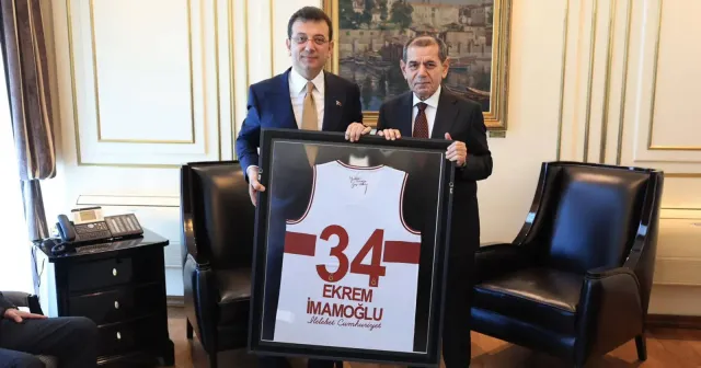 Dursun Özbek'ten Ekrem İmamoğlu'na ziyaret