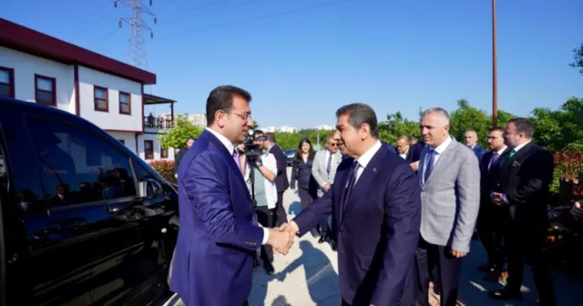 Ekrem İmamoğlu'ndan Tevfik Göksu’ya ziyaret
