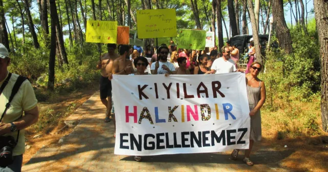 ‘Kıyılar halkındır’ sözü lafta kaldı, kıyılar işgalci MUÇEV’e emanet edildi