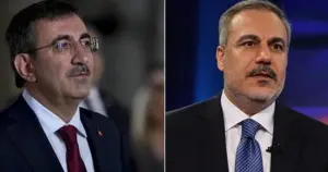 Cevdet Yılmaz ve Hakan Fidan Tahran’a gitti