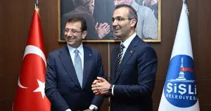 Ekrem İmamoğlu, Resul Emrah Şahan’a tebrik ziyareti yaptı