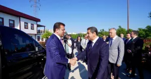 Ekrem İmamoğlu'ndan Tevfik Göksu’ya ziyaret
