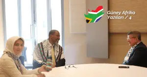 Davutoğlu ile Johannesburg’da