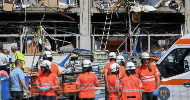 Romanya'da ev dekorasyon mağazasında patlama
