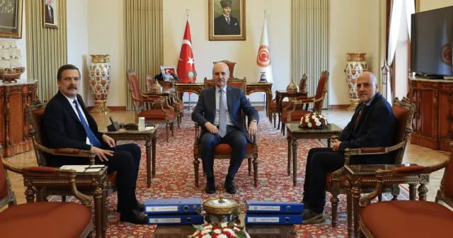 Türkiye İşçi Partisi heyeti, Numan Kurtulmuş ile görüştü
