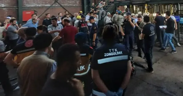 Zonguldak'ta maden ocağında göçük: 2 işçi toprak altında
