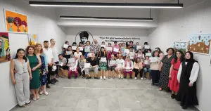 Beylikdüzü Engelsiz Yaşam Merkezi'nde karne heyecanı