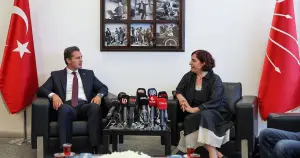 DEM Parti heyeti CHP'ye bayram ziyareti yaptı