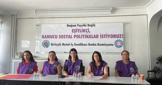 Birleşik Metal-İş: "Eşitlikçi kamucu sosyal politikalar istiyoruz"