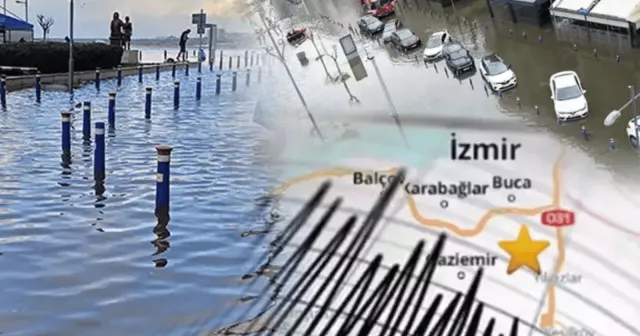İzmir için deprem uyarısı: Olası depremde deniz kentin içine girecek