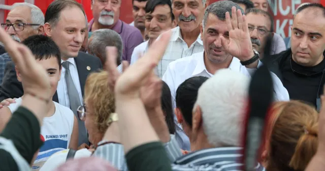 CHP'den Eti Krom'daki greve destek