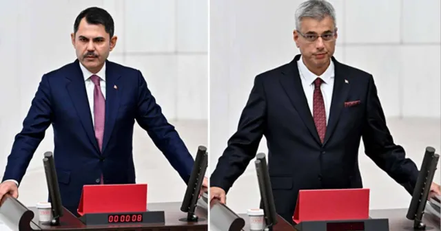 Murat Kurum ve Kemal Memişoğlu Meclis'te yemin etti