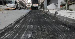 Eyüpsultan'da cadde ve sokaklarda yenileme çalışmaları sürüyor