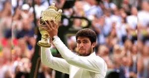 Carlos Alcaraz Wimbledon'da tek erkeklerde şampiyon oldu