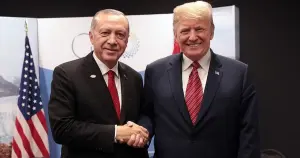 Erdoğan, Trump ile görüştü