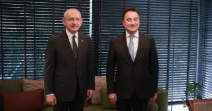 Babacan Kılıçdaroğlu'nu ziyaret etti