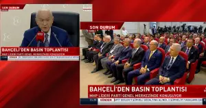 Bahçeli'den "sözde" basın toplantısı