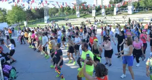 Beylikdüzü'nde zumba şenliği