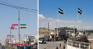 Suriye’nin kuzeyinde Türkiye’ye yönelik protesto