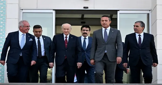Ali Koç, Özgür Özel'in ardından Devlet Bahçeli ile de görüştü