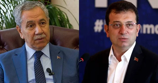 Bülent Arınç, Ekrem İmamoğlu'nu ziyaret etti