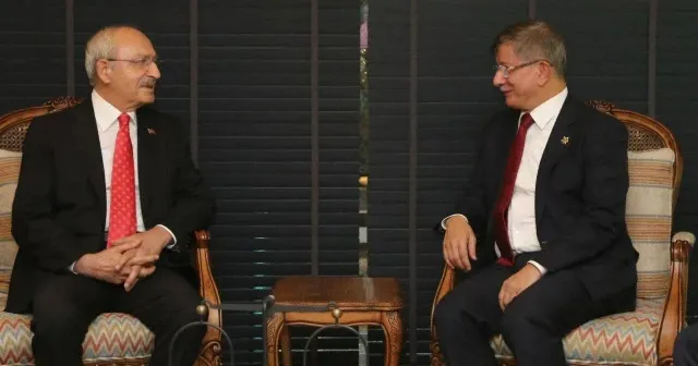 Davutoğlu, Kılıçdaroğlu'nu ziyaret etti