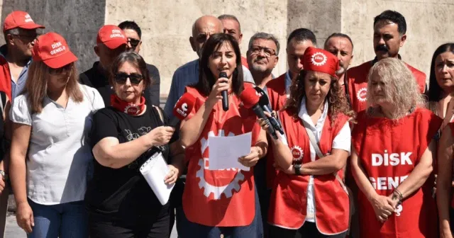DİSK, Ankara'da vergide adalet eylemi yaptı