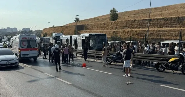 Küçükçekmece'de metrobüs kazası: 1 ölü, 38 yaralı