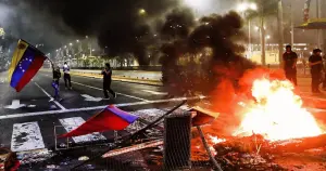 Venezuela'da seçim protestoları: Bin iki yüz kişi gözaltına alındı