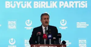 Mustafa Destici: Problemleri çözecek olan yine Cumhur İttifakı’dır