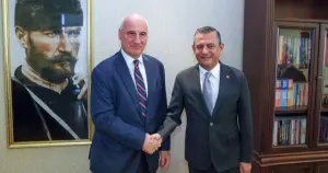 Özgür Özel, Yunanistan'ın Ankara Büyükelçisi ile görüştü