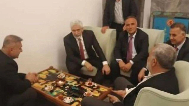 Galip Ensarioğlu, Narin'in amcası Salim Güran'ı Meclis'te ağırladı, "hatırlamıyorum" dedi