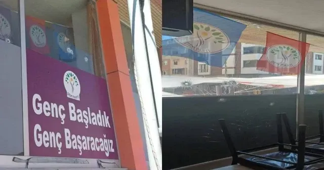 DEM Parti binasına silahlı saldırı
