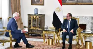 AB Yüksek Temsilcisi Borrell, Mısır Cumhurbaşkanı es-Sisi ile görüştü
