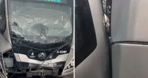 Avcılar’da metrobüs kazası: 2 yaralı