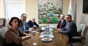 TÜSİAD heyeti DEM Parti'yi ziyaret etti