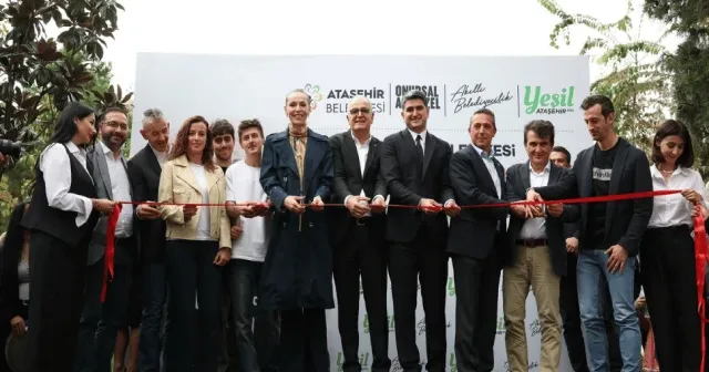 Milli voleybolcu Eda Erdem adına Ataşehir’de park açıldı