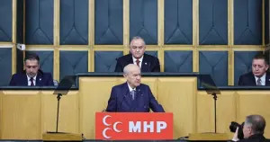 Devlet Bahçeli: "Şayet terörist başının tecridi kaldırılırsa gelsin, TBMM'de DEM Grup Toplantısı'nda konuşsun"
