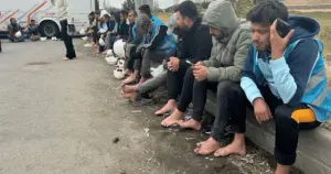 Soma’dan Ankara’ya yürüyen Fernas işçilerine Ankara girişinde polis engeli