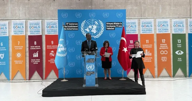 Birleşmiş Milletler'in kuruluşunun 79'uncu yıl dönümü Ankara'da kutlandı