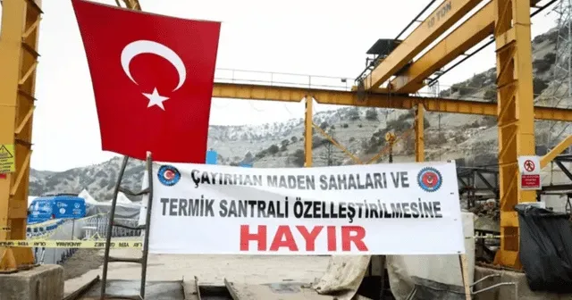 Çayırhan Termik Santrali işçilerinin yeraltındaki eylemi 10'uncu günde sona erdi