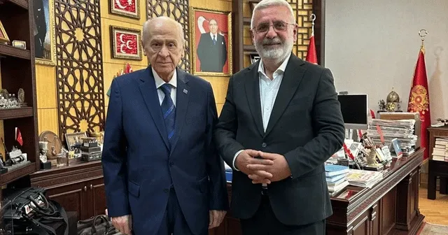 Devlet Bahçeli, Mehmet Metiner ile görüştü
