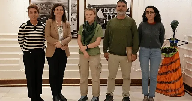 Diyarbakır Büyükşehir Belediyesi ünlü iklim aktivisti Greta Thunberg’i ağırladı