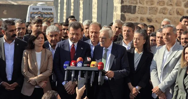 Ekrem İmamoğlu, Ahmet Türk’ü ziyaret etti