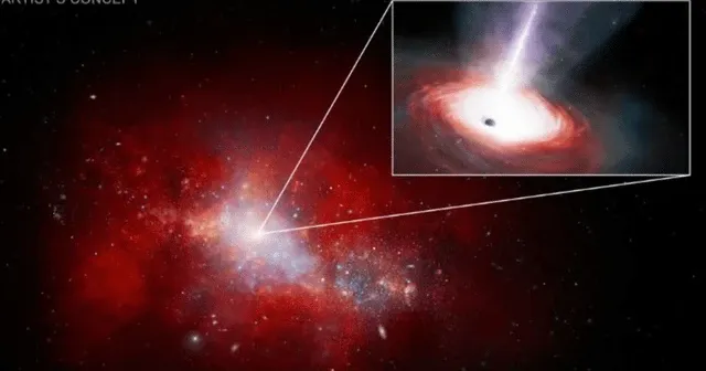 NASA teleskopları, bir kara delik keşfetti